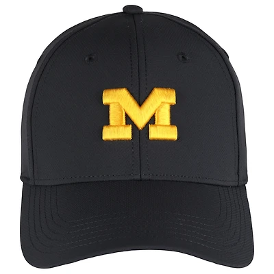 Men's Ahead  Graphite Michigan Wolverines Stratus AeroSphere Adjustable Hat