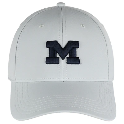 Men's Ahead  Stone Michigan Wolverines Stratus AeroSphere Adjustable Hat