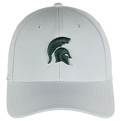 Men's Ahead  Stone Michigan State Spartans Stratus AeroSphere Adjustable Hat