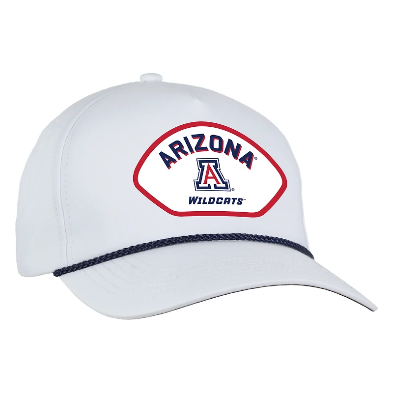 Men's Ahead White Arizona Wildcats Alto Rope Adjustable Hat