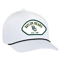 Men's Ahead  White Baylor Bears Alto Rope Adjustable Hat
