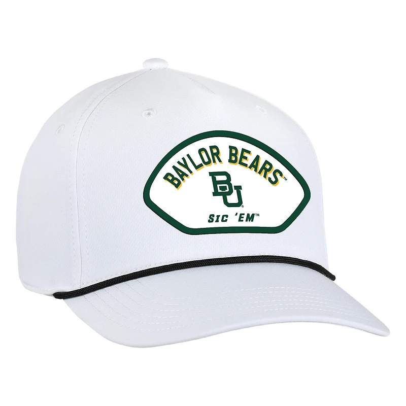 Men's Ahead  White Baylor Bears Alto Rope Adjustable Hat
