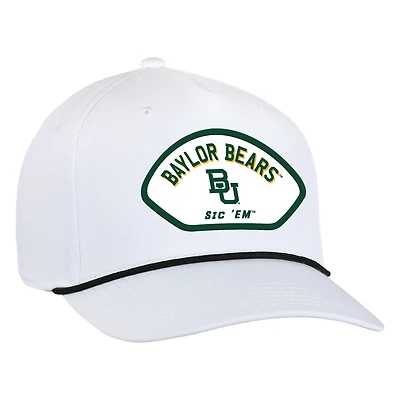 Men's Ahead  White Baylor Bears Alto Rope Adjustable Hat