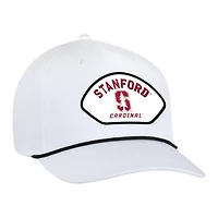 Men's Ahead  White Stanford Cardinal Alto Rope Adjustable Hat
