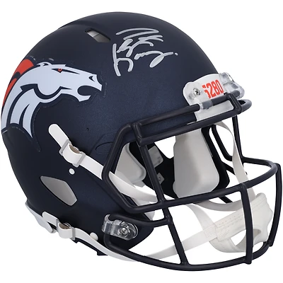 Peyton Manning Denver Broncos Autographed Riddell 2024 Speed Authentic Helmet