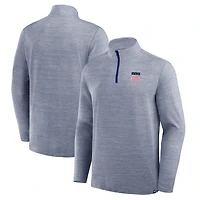 Men's Fanatics  Light Blue Team USA Clutch Quarter-Zip Pullover