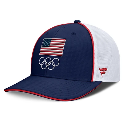 Men's Fanatics  Navy Team USA Contest Adjustable Hat