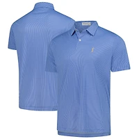 Men's Peter Millar  Blue THE PLAYERS Featherweight Seahorse Polo