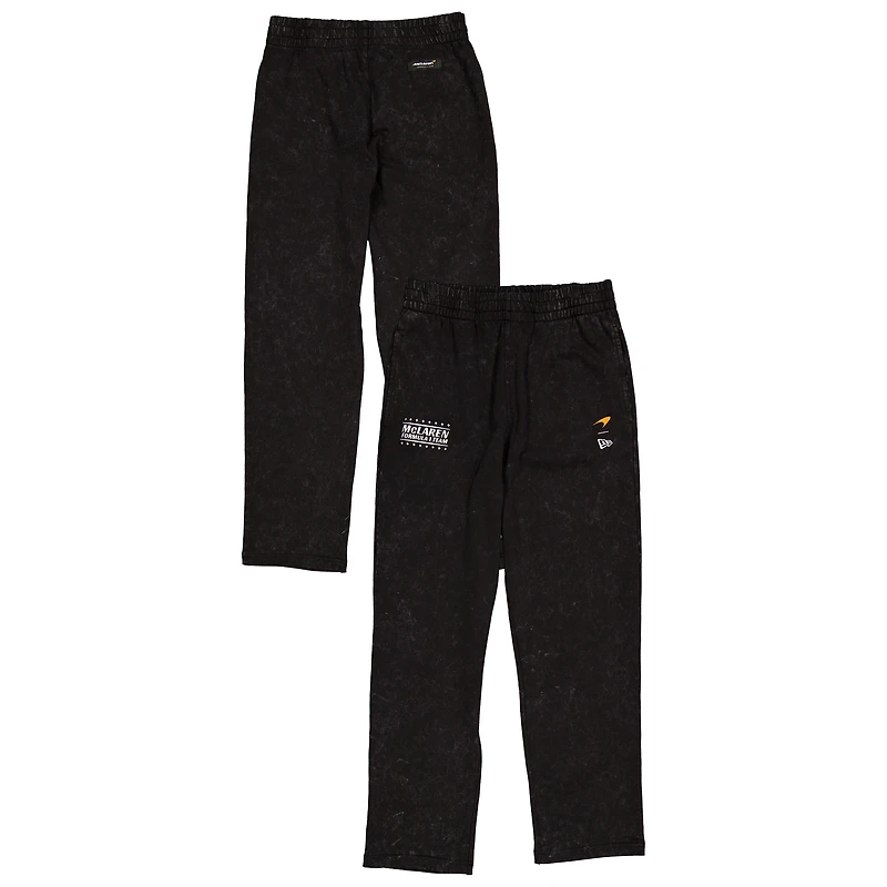 Men's New Era Black McLaren F1 Team Lifestyle Straight Leg Jogger Pants