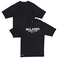 Men's New Era  Black McLaren F1 Team Oversized Lifestyle Washed T-Shirt