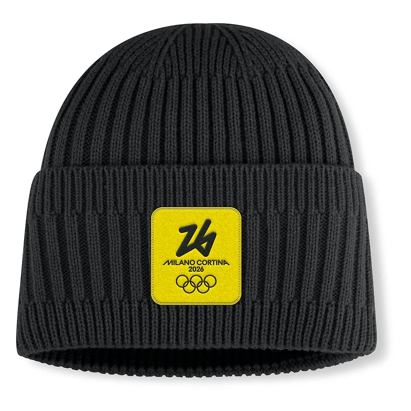 Men's Fanatics Black Milano Cortina 2026 Winter Olympics Revery Cuffed Knit Hat
