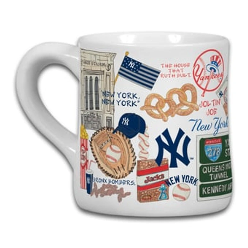 New York Yankees 20oz Ceramic Icon Mug