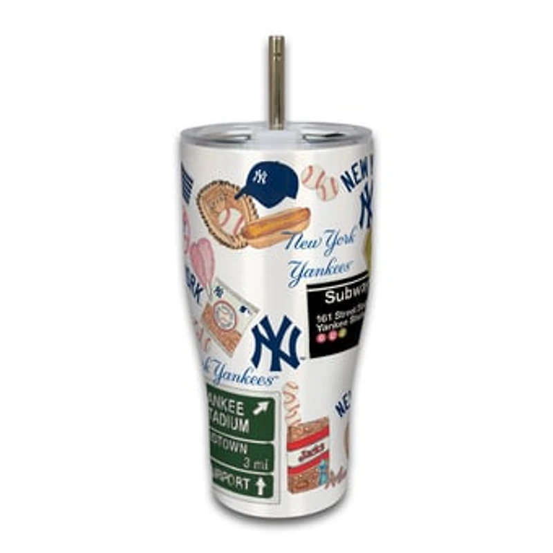 New York Yankees 30oz Stainless Steel Icon Tumbler