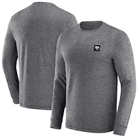Men's J. Palmer Heather Black Jacksonville Jaguars Four Down Long Sleeve T-Shirt