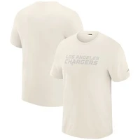 Men's J. Palmer  Cream Los Angeles Chargers Play Action Tri-Blend Performance T-Shirt