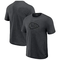 Men's J. Palmer  Graphite Kansas City Chiefs Players Lounge Tri-Blend T-Shirt