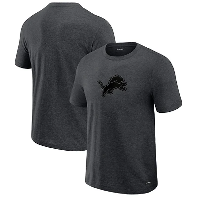 Men's J. Palmer  Graphite Detroit Lions Players Lounge Tri-Blend T-Shirt