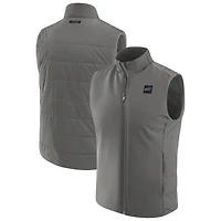 Men's J. Palmer  Graphite Buffalo Bills Front Office Full-Zip Vest