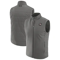 Men's J. Palmer  Graphite New York Giants Front Office Full-Zip Vest