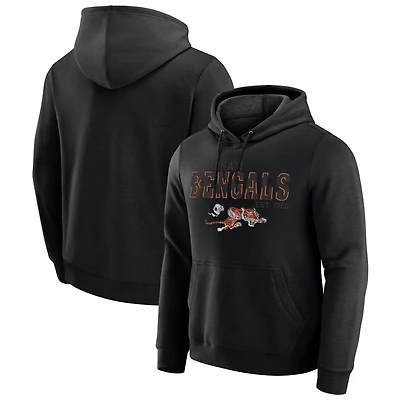 Men's Darius Rucker Collection by Fanatics  Heather Black Cincinnati Bengals Hoodie