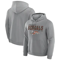 Men's Darius Rucker Collection by Fanatics  Heather Black Cincinnati Bengals Faded Hoodie