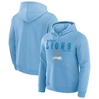 Men's Darius Rucker Collection by Fanatics  Blue Detroit Lions Faded Hoodie