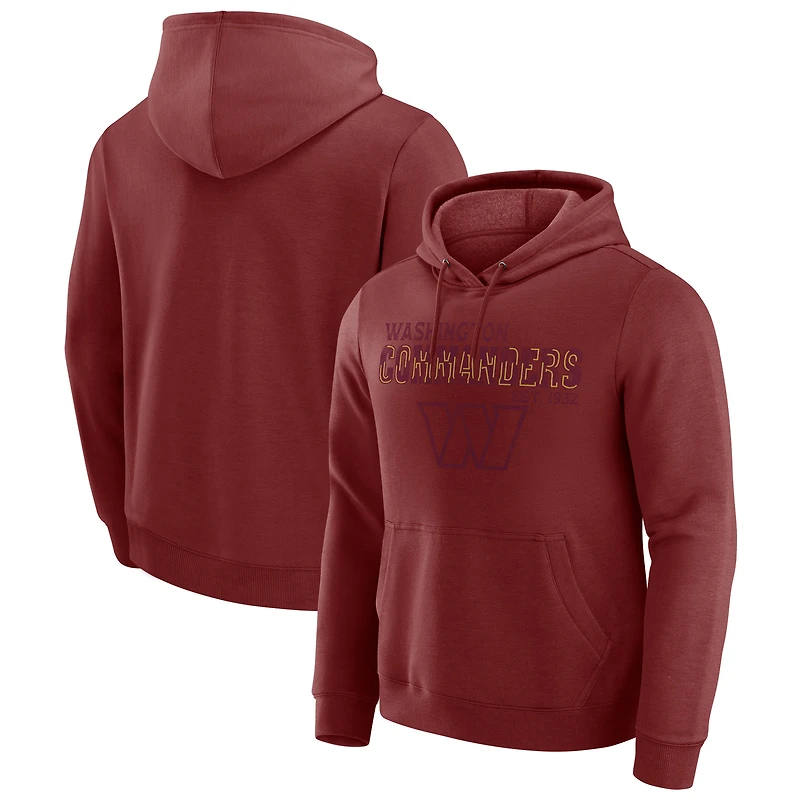 Men's Darius Rucker Collection by Fanatics  Burgundy Washington Commanders Faded Hoodie