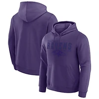 Men's Darius Rucker Collection by Fanatics  Purple Baltimore Ravens Faded Hoodie