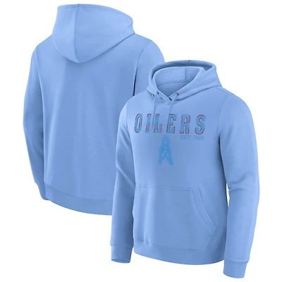 Men's Darius Rucker Collection by Fanatics  Light Blue Tennessee Titans Faded Hoodie