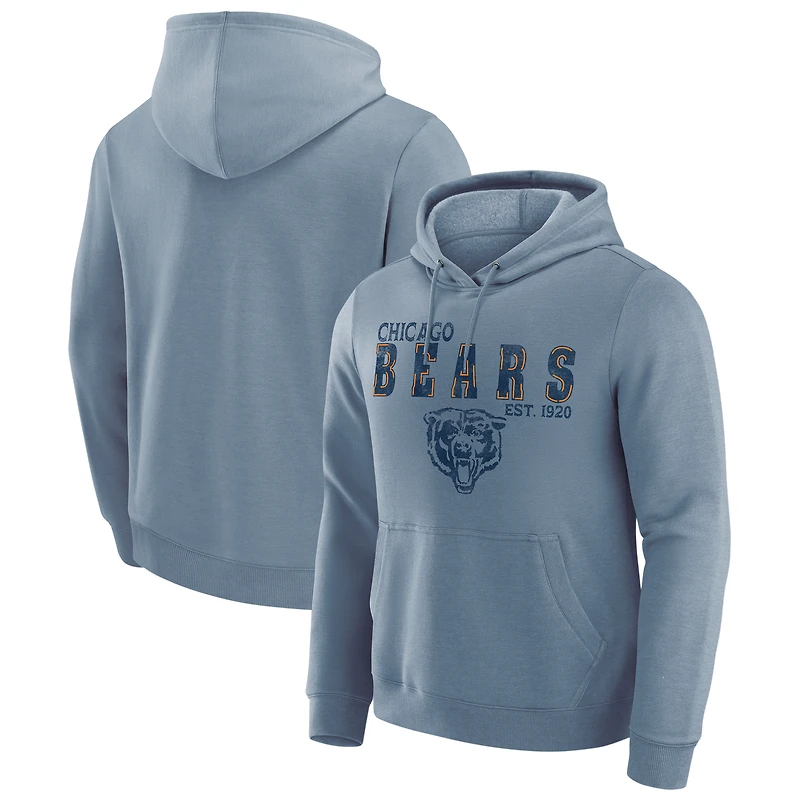 Men's Darius Rucker Collection by Fanatics  Navy Chicago Bears Faded Hoodie