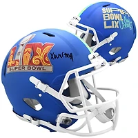 Xavier Worthy Kansas City Chiefs Autographed Super Bowl LIX Riddell Speed Authentic Helmet