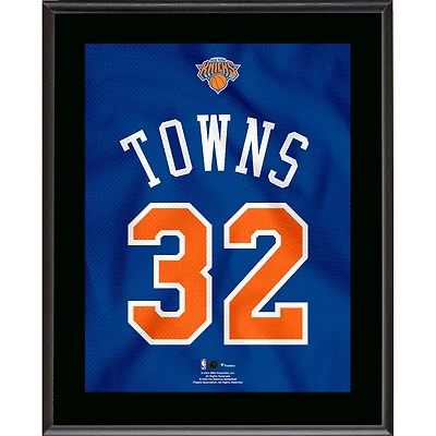 Karl-Anthony Towns New York Knicks 10.5" x 13" Jersey Number Sublimated Player Plaque