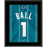 LaMelo Ball Charlotte Hornets 10.5" x 13" Jersey Number Sublimated Player Plaque
