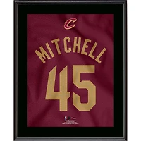 Donovan Mitchell Cleveland Cavaliers 10.5" x 13" Jersey Number Sublimated Player Plaque