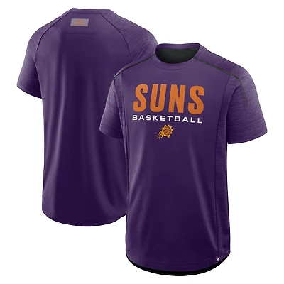 Men's Fanatics Purple Phoenix Suns Inbound Pass Play Practice T-Shirt