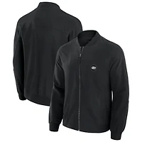Men's J. Palmer Black Florida Gators Lightweight Cover-4 Tri-Blend Full-Zip Jacket