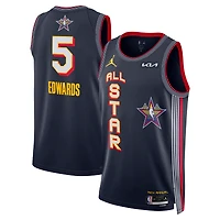 Unisex Jordan Brand Anthony Edwards Navy 2025 NBA All-Star Game Swingman Player Jersey