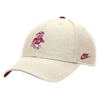 Men's Nike Natural Washington State Cougars Vintage Rise Dri-FIT Adjustable Hat