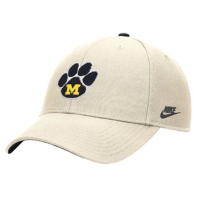 Men's Nike Natural Missouri Tigers Vintage Rise Dri-FIT Adjustable Hat