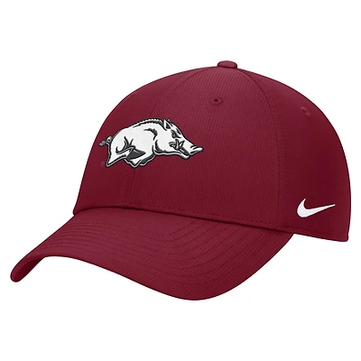 Men's Nike  Cardinal Arkansas Razorbacks 2025 On-Field Club Performance Adjustable Hat