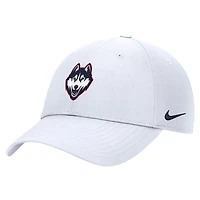 Men's Nike  White UConn Huskies 2025 On-Field Club Performance Adjustable Hat