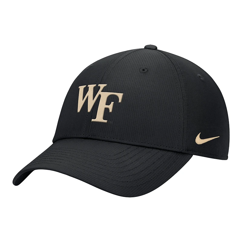 Men's Nike Wake Forest Demon Deacons 2025 On-Field Club Performance Adjustable Hat