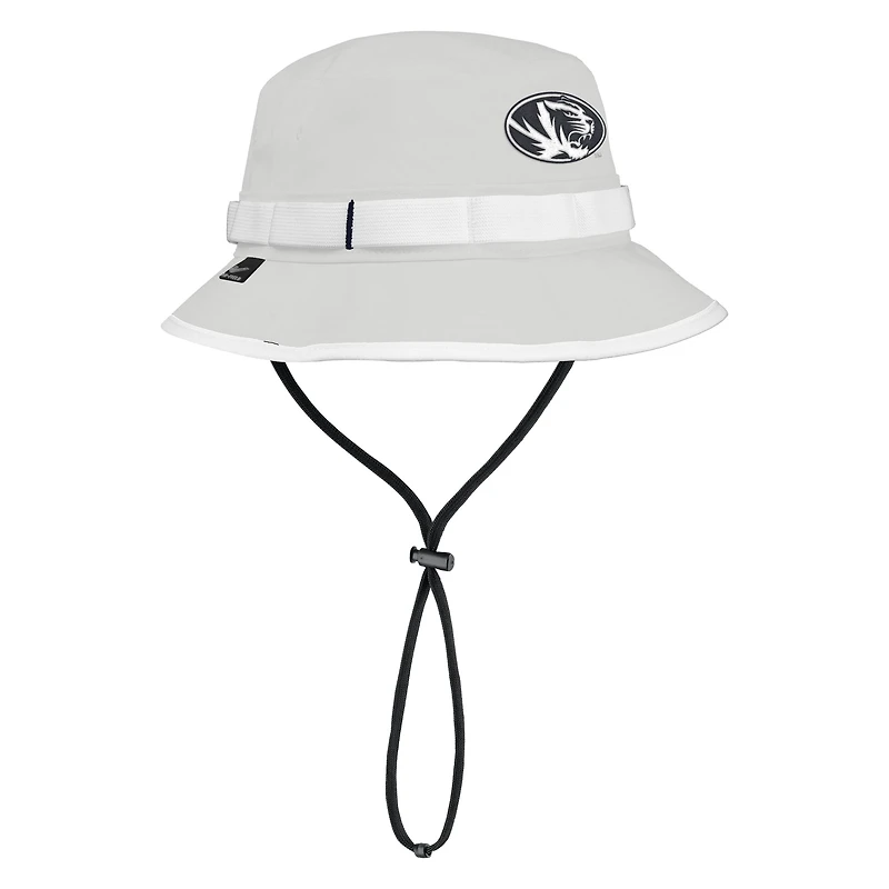 Men's Nike  Gray Missouri Tigers 2025 On-Field Boonie Performance Bucket Hat