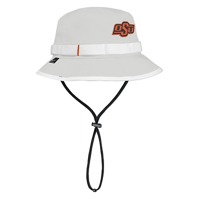 Men's Nike  Gray Oklahoma State Cowboys 2025 On-Field Boonie Performance Bucket Hat