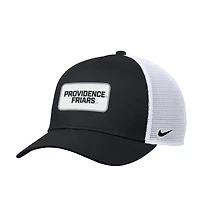 Men's Nike Black Providence Friars 2025 On-Field Rise Trucker Performance Adjustable Hat