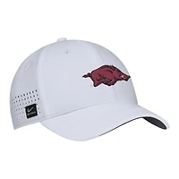 Men's Nike White Arkansas Razorbacks 2025 On-Field Performance Flex Hat