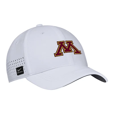 Men's Nike White Minnesota Golden Gophers 2025 On-Field Performance Flex Hat