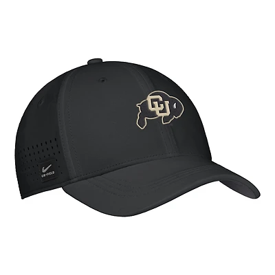 Men's Nike Black Colorado Buffaloes 2025 On-Field Performance Flex Hat