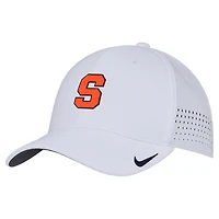 Men's Nike White Syracuse Orange 2025 On-Field Performance Flex Hat