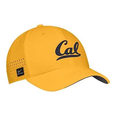 Men's Nike Gold Cal Bears 2025 On-Field Performance Flex Hat